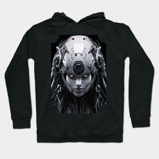 Female android Hoodie